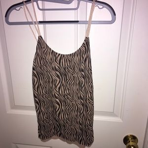 Simple and fierce zebra tank